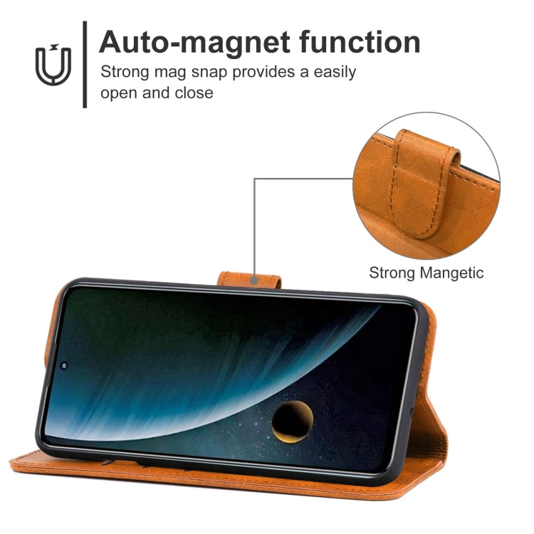 Leather Phone Case For ZTE Blade V40