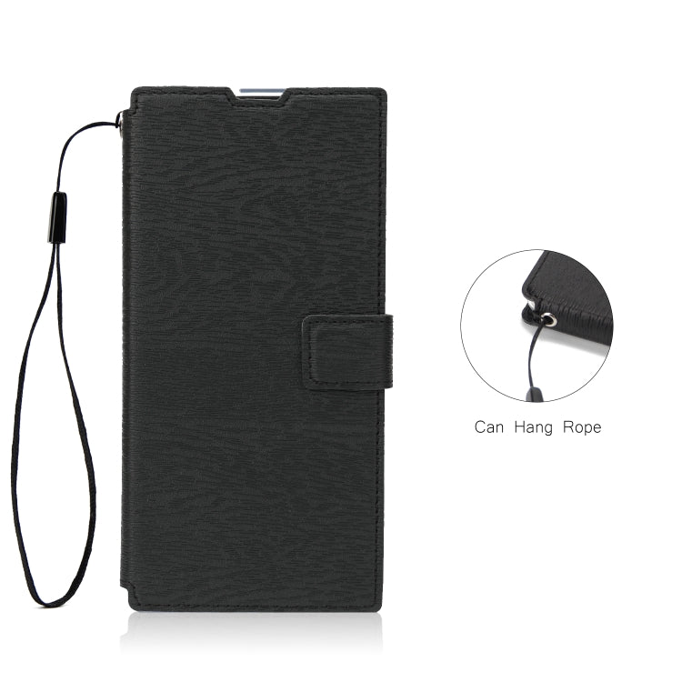 For Galaxy Note10 5G Ultra-thin Tree Texture Horizontal Flip TPU + PU Leather Case, with Card Slots & Holder & Lanyard