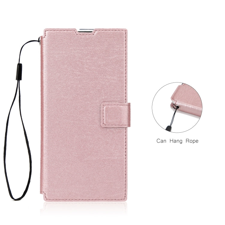 For Galaxy Note10+ 5G Ultra-thin Tree Texture Horizontal Flip TPU + PU Leather Case, with Card Slots & Holder & Lanyard