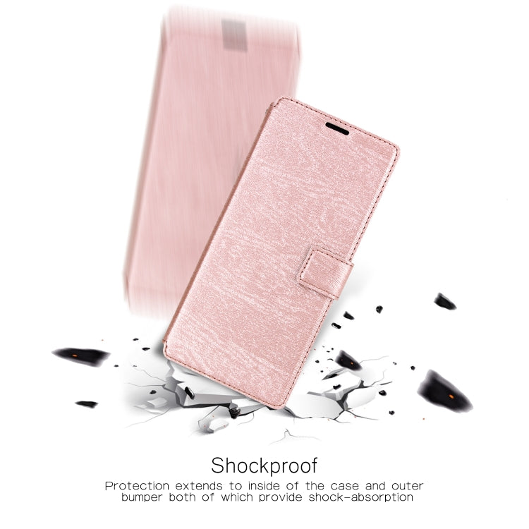 For Galaxy Note8 Ultra-thin Tree Texture Horizontal Flip TPU + PU Leather Case, with Card Slots & Holder & Lanyard