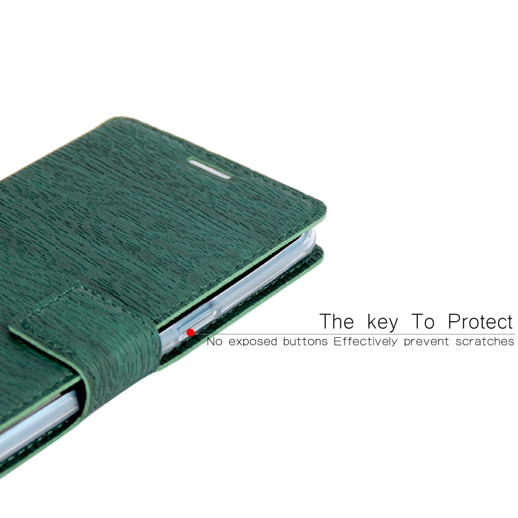For Galaxy S9 Ultra-thin Tree Texture Horizontal Flip TPU + PU Leather Case, with Card Slots & Holder & Lanyard