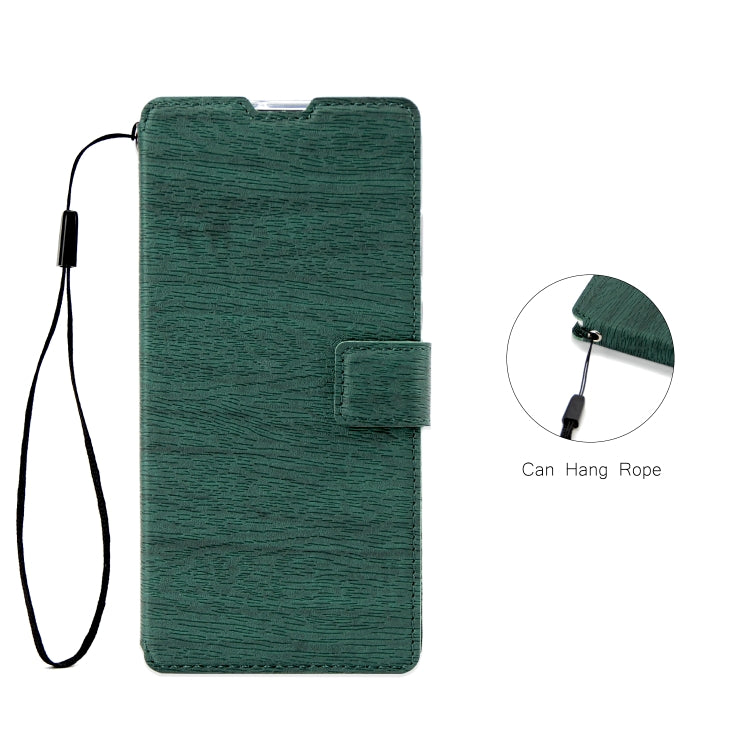 For Galaxy S10e Ultra-thin Tree Texture Horizontal Flip TPU + PU Leather Case, with Card Slots & Holder & Lanyard