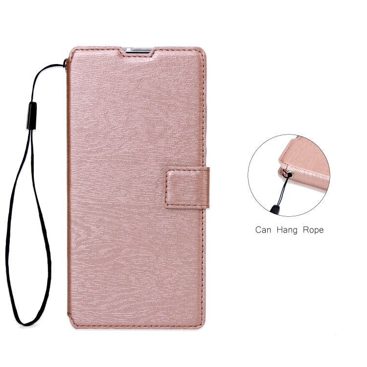 For Galaxy S10e Ultra-thin Tree Texture Horizontal Flip TPU + PU Leather Case, with Card Slots & Holder & Lanyard