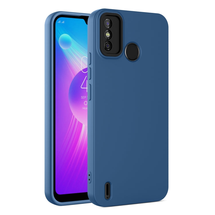 For TECNO Spark 6 Go Eagle Eye Lens Oily Feel TPU + PC Phone Case