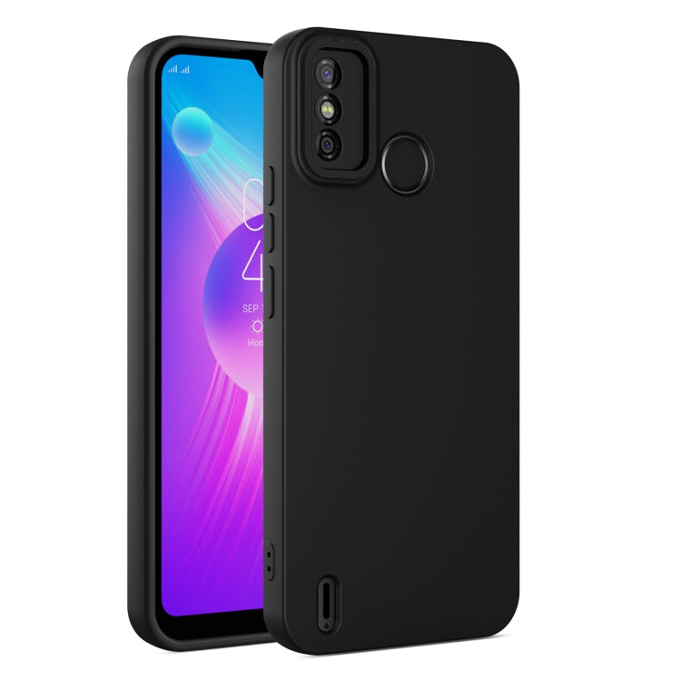 For TECNO Spark 6 Go Eagle Eye Lens Oily Feel TPU + PC Phone Case