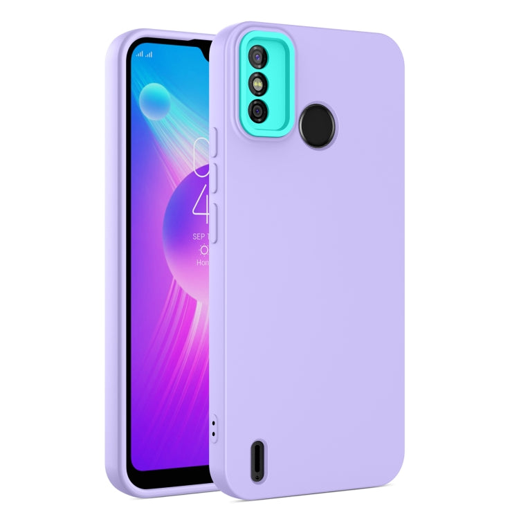 For TECNO Spark 6 Go Eagle Eye Lens Oily Feel TPU + PC Phone Case