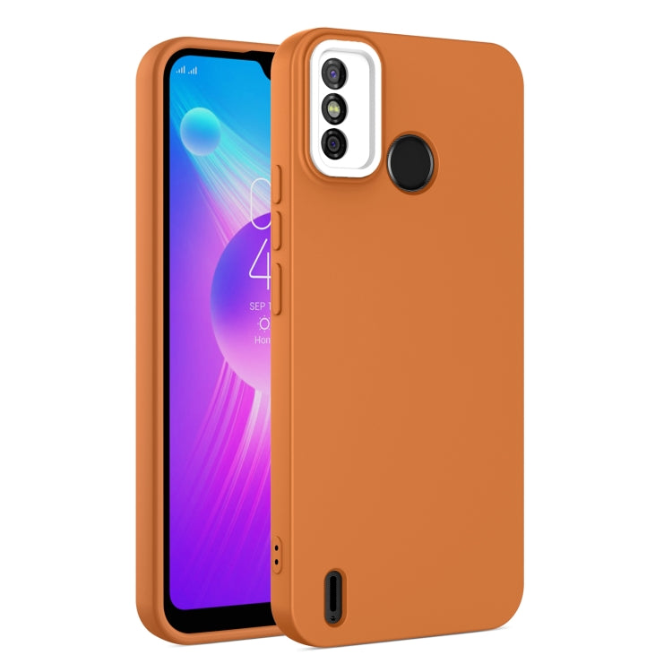 For TECNO Spark 6 Go Eagle Eye Lens Oily Feel TPU + PC Phone Case