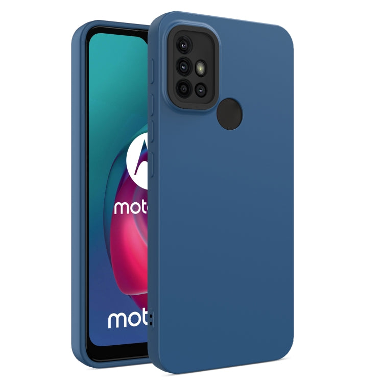 For Motorola Moto G10 / G20 / G30 Eagle Eye Lens Oily Feel TPU + PC Phone Case