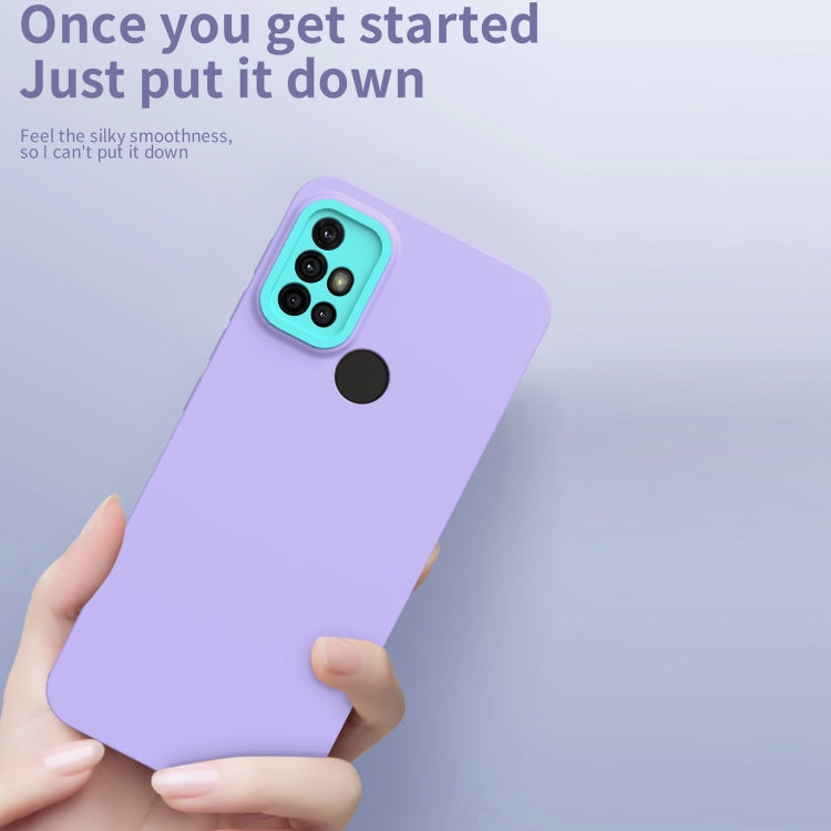 For Motorola Moto G10 / G20 / G30 Eagle Eye Lens Oily Feel TPU + PC Phone Case