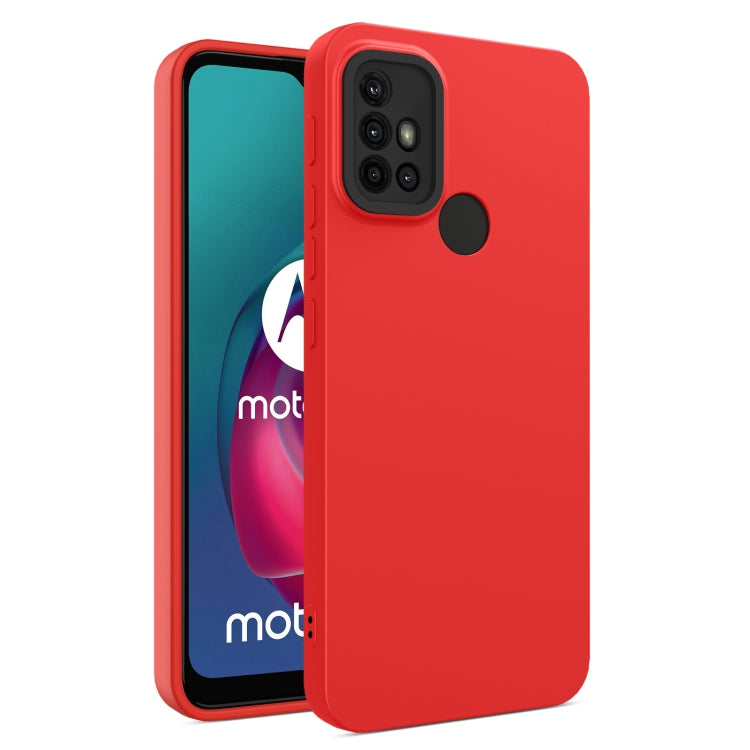 For Motorola Moto G10 / G20 / G30 Eagle Eye Lens Oily Feel TPU + PC Phone Case