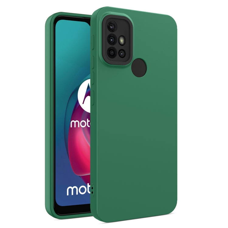For Motorola Moto G10 / G20 / G30 Eagle Eye Lens Oily Feel TPU + PC Phone Case