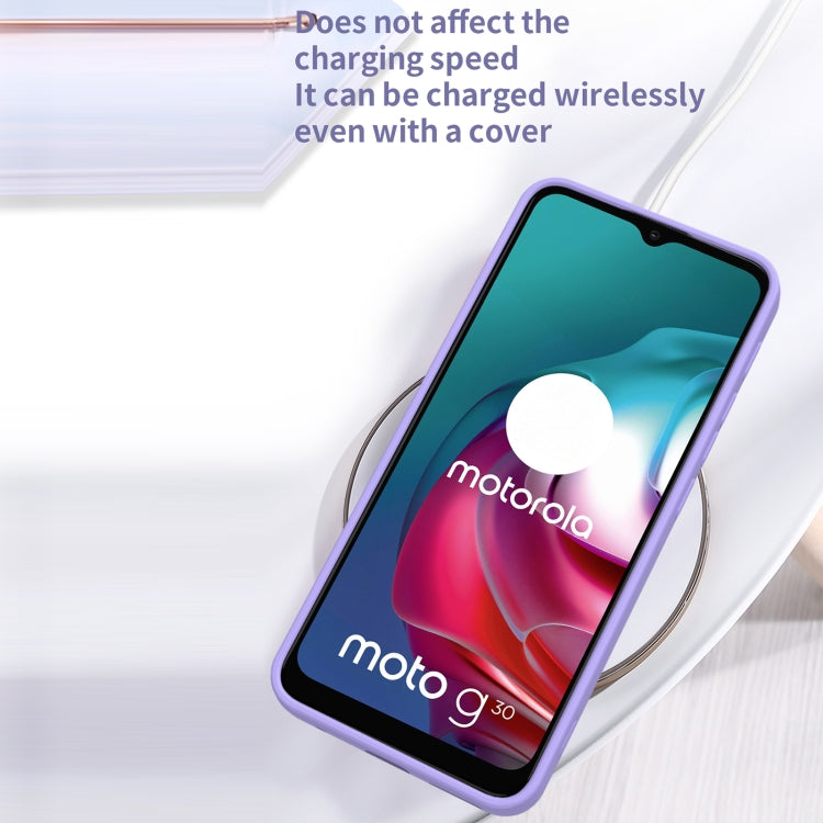 For Motorola Moto G10 / G20 / G30 Eagle Eye Lens Oily Feel TPU + PC Phone Case