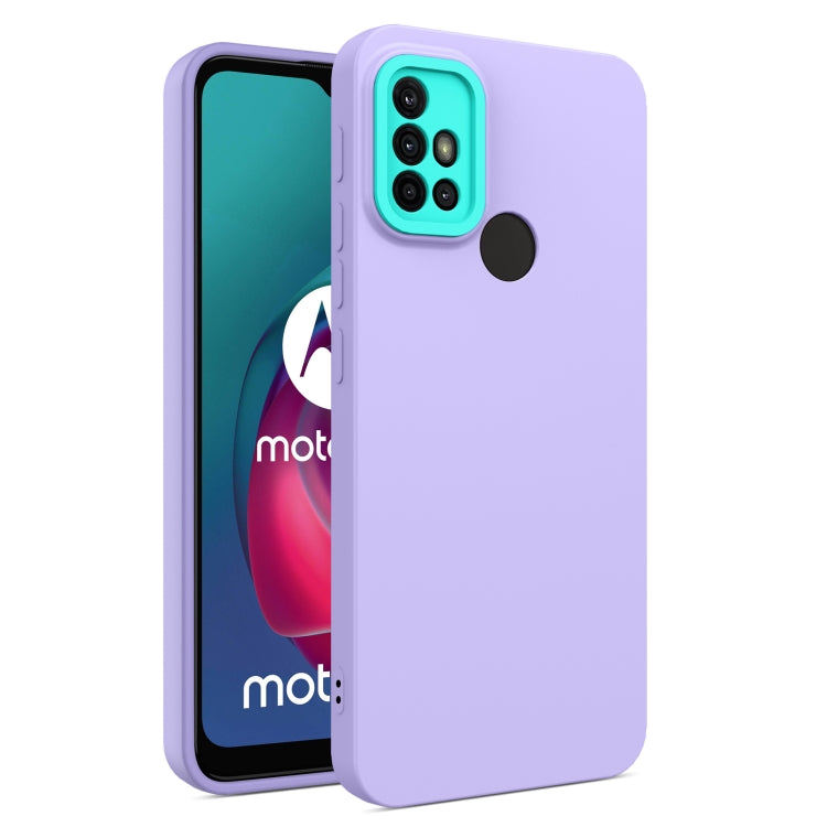 For Motorola Moto G10 / G20 / G30 Eagle Eye Lens Oily Feel TPU + PC Phone Case