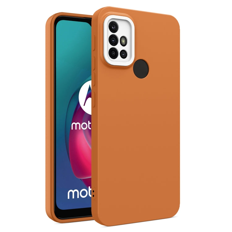 For Motorola Moto G10 / G20 / G30 Eagle Eye Lens Oily Feel TPU + PC Phone Case