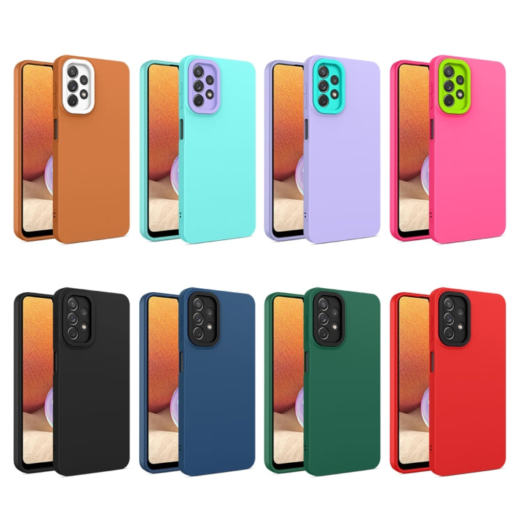 For Samsung Galaxy A32 5G Eagle Eye Lens Oily Feel TPU + PC Phone Case