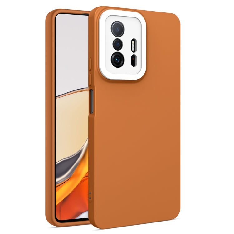 For Xiaomi Mi 11T / 11T Pro Eagle Eye Lens Oily Feel TPU + PC Phone Case