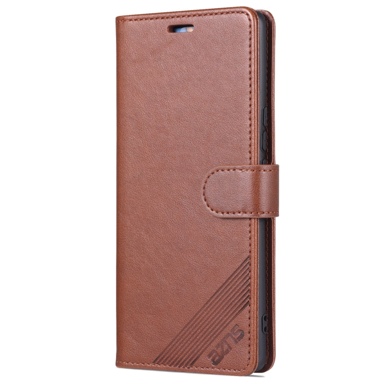 For Honor 60 SE AZNS Sheepskin Texture Flip Leather Phone Case