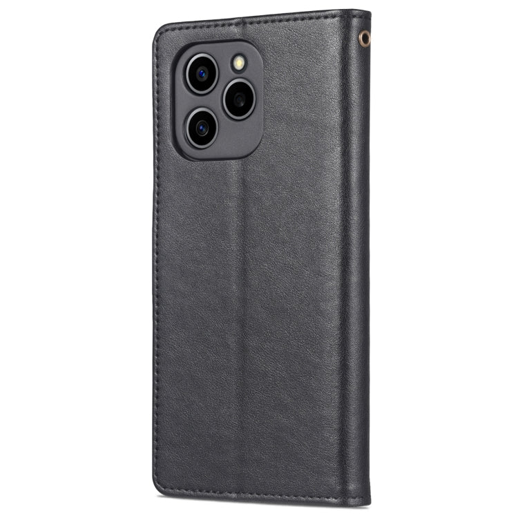 For Honor 60 SE AZNS Sheepskin Texture Flip Leather Phone Case