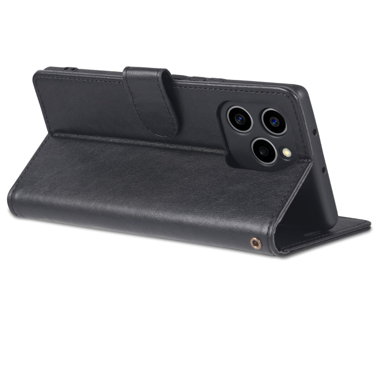 For Honor 60 SE AZNS Sheepskin Texture Flip Leather Phone Case