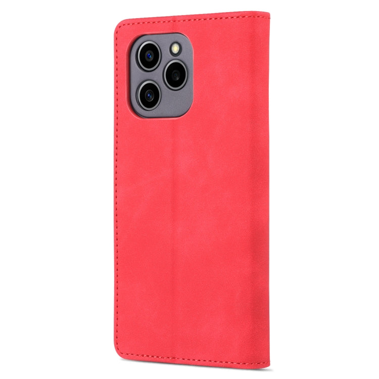 For Honor 60 SE AZNS Skin Feel Calf Texture Horizontal Flip Leather Phone Case