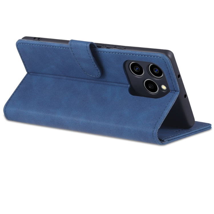 For Honor 60 SE AZNS Skin Feel Calf Texture Horizontal Flip Leather Phone Case