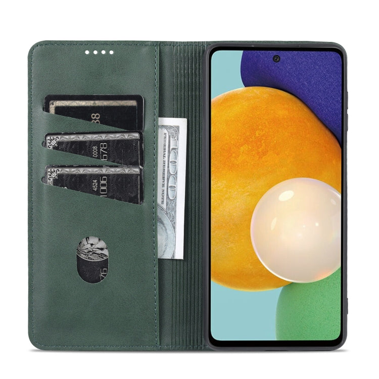 For Samsung Galaxy A23 5G AZNS Magnetic Calf Texture Leather Phone Case