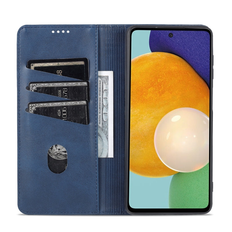 For Samsung Galaxy A23 5G AZNS Magnetic Calf Texture Leather Phone Case