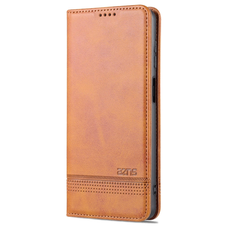 For Samsung Galaxy A23 5G AZNS Magnetic Calf Texture Leather Phone Case