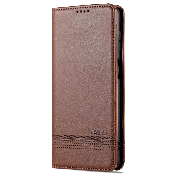 For Samsung Galaxy A23 5G AZNS Magnetic Calf Texture Leather Phone Case