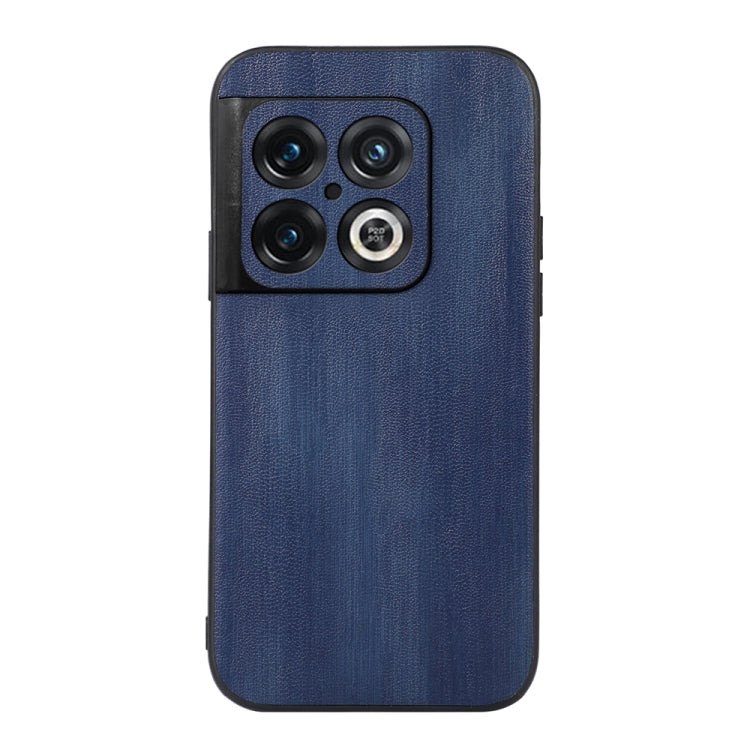 For OnePlus 10 Pro 5G Yellow Cow Texture PU Phone Case