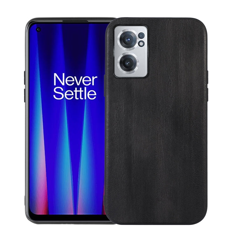 For OnePlus Nord CE 2 5G Yellow Cow Texture PU Phone Case