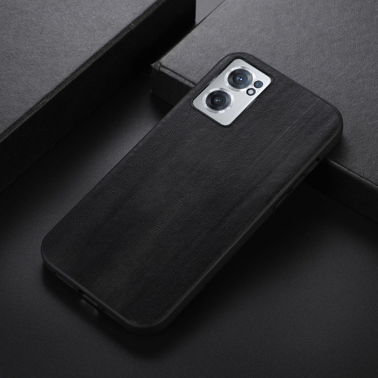 For OnePlus Nord CE 2 5G Yellow Cow Texture PU Phone Case