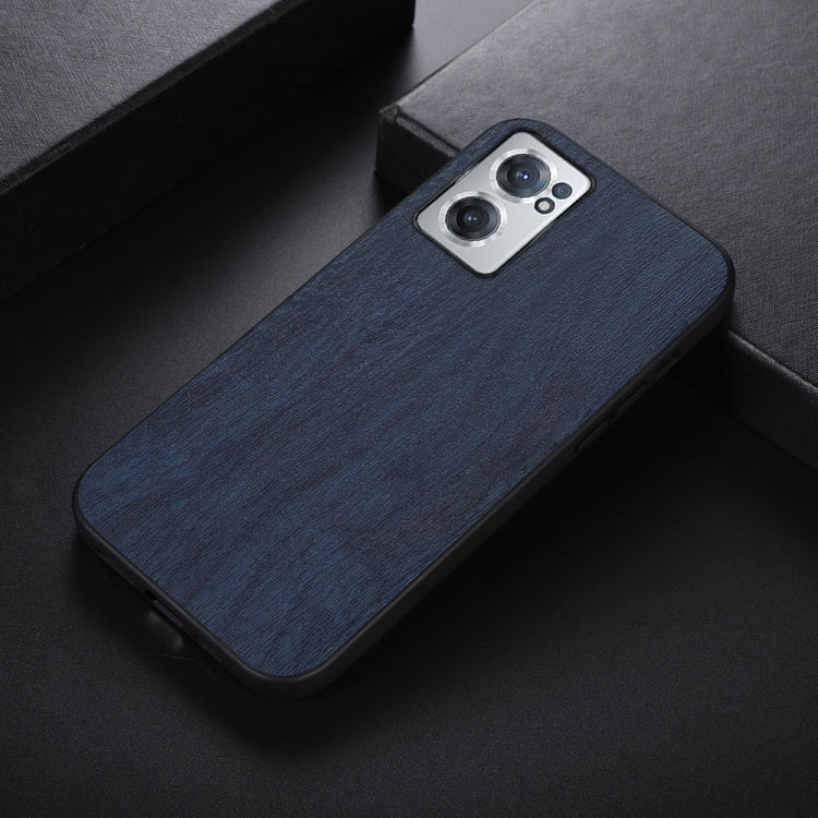 For OnePlus Nord CE 2 5G Wood Texture PU Phone Case