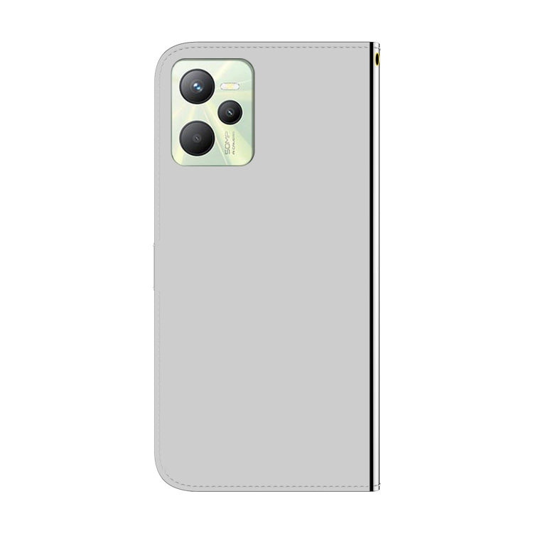 For OPPO Realme C35 Imitated Mirror Surface Leather Phone Case