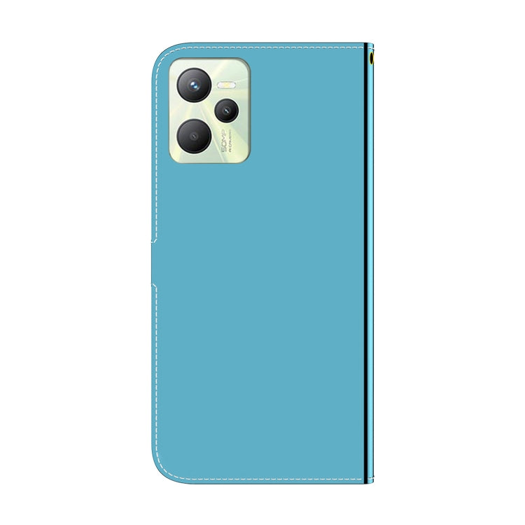 For OPPO Realme C35 Imitated Mirror Surface Leather Phone Case