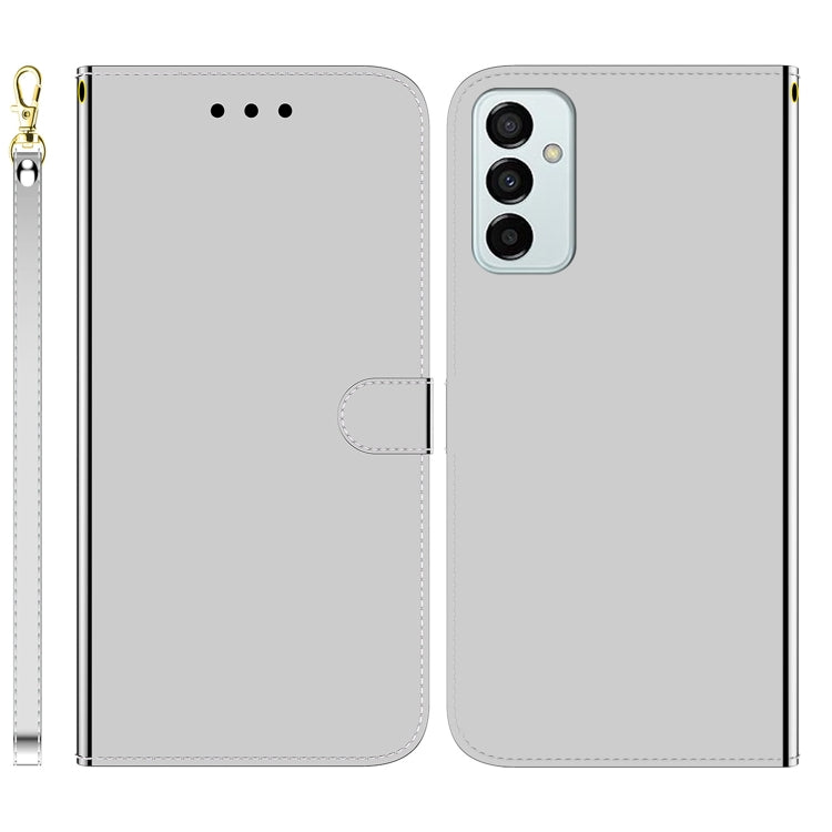 For Samsung Galaxy M23 / F23 Imitated Mirror Surface Leather Phone Case