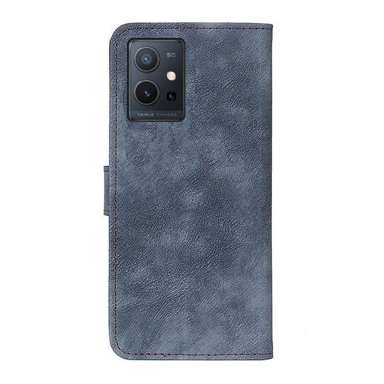For vivo Y75 5G Foreign/T1 5G Foreign/ Y55 5G Foreign Antelope Texture Magnetic Buckle Leather Phone Case
