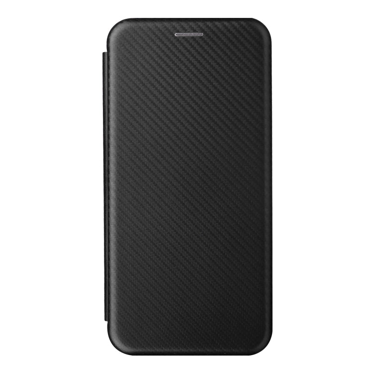 For Motorola Moto G22 Carbon Fiber Texture Horizontal Flip Leather Phone Case