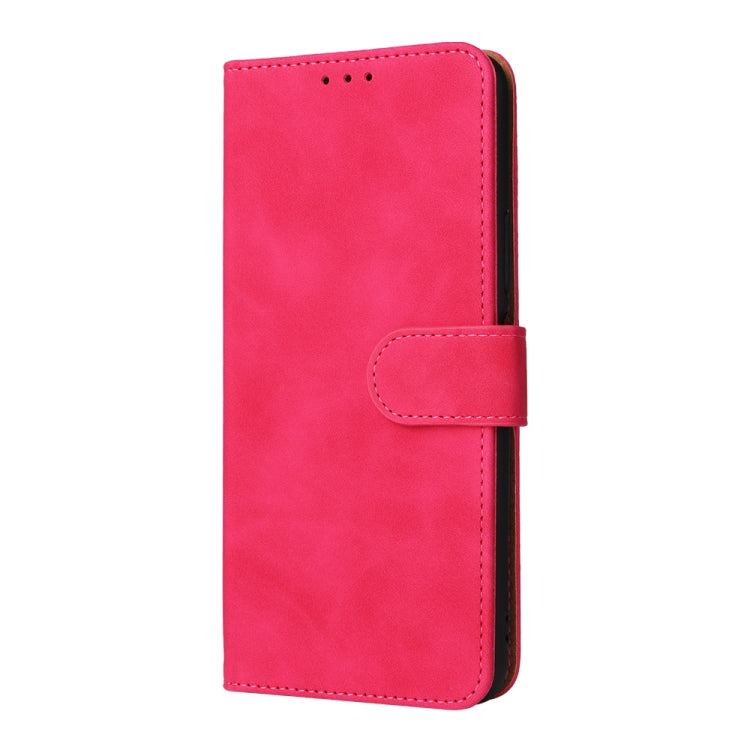 For Honor X7 Skin Feel Magnetic Buckle Calf Texture PU Phone Case