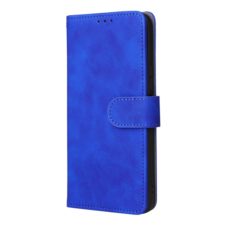 For Honor X8 Skin Feel Magnetic Buckle Calf Texture PU Phone Case