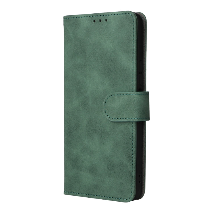 For Honor X8 Skin Feel Magnetic Buckle Calf Texture PU Phone Case