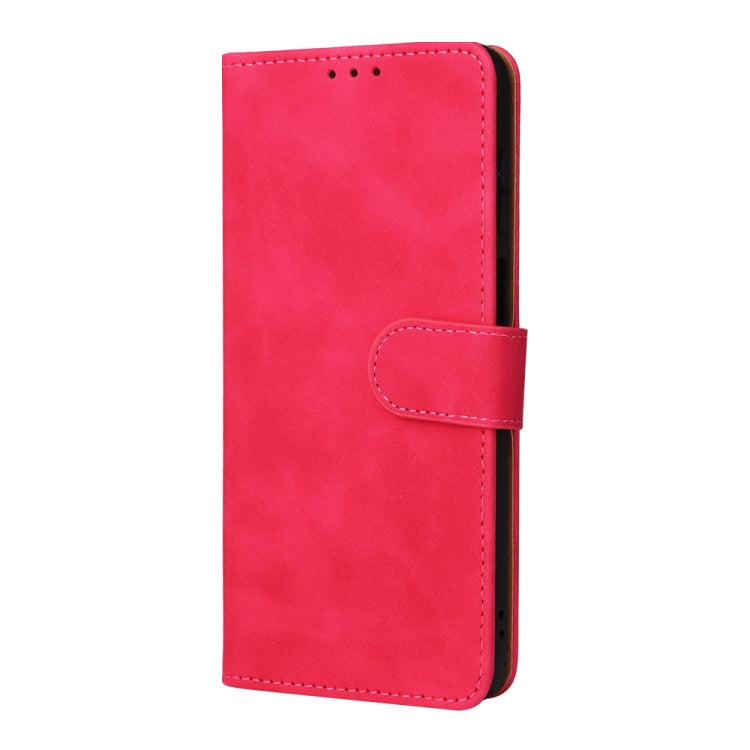 For Motorola Moto G22 Skin Feel Magnetic Buckle Calf Texture PU Phone Case