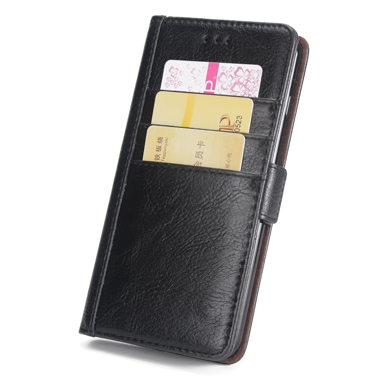 For iPhone 6s Plus & 6 Plus External Three Card Slots Leather Texture Horizontal Flip TPU + PU Case, with Card Slots & Holder & Wallet