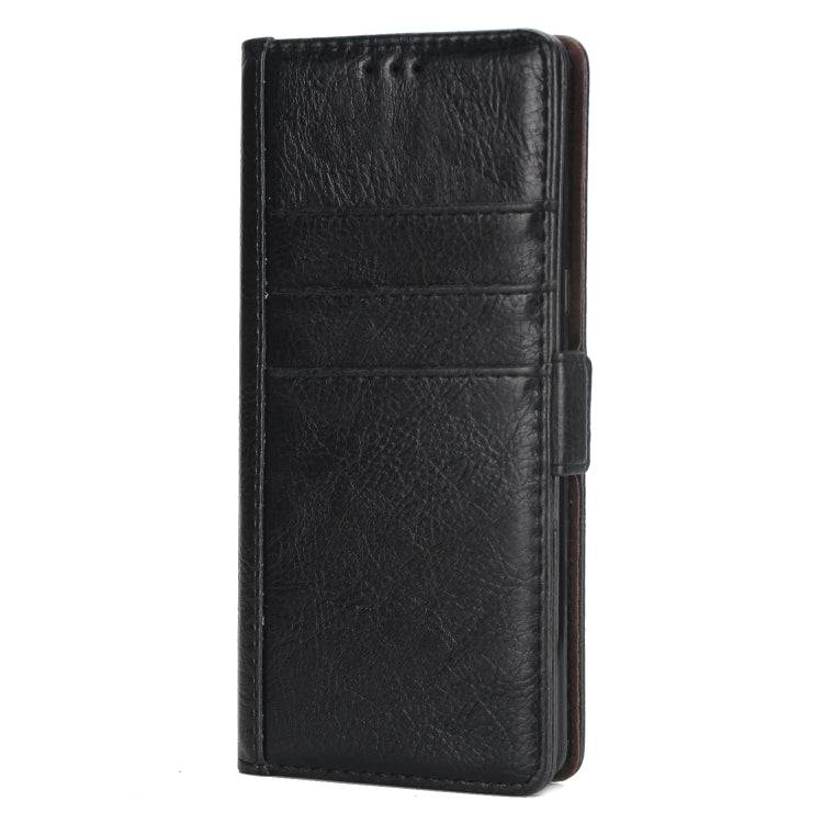 For Galaxy Note8 External Three Card Slots Leather Texture Horizontal Flip TPU + PU Case, with Card Slots & Holder & Wallet