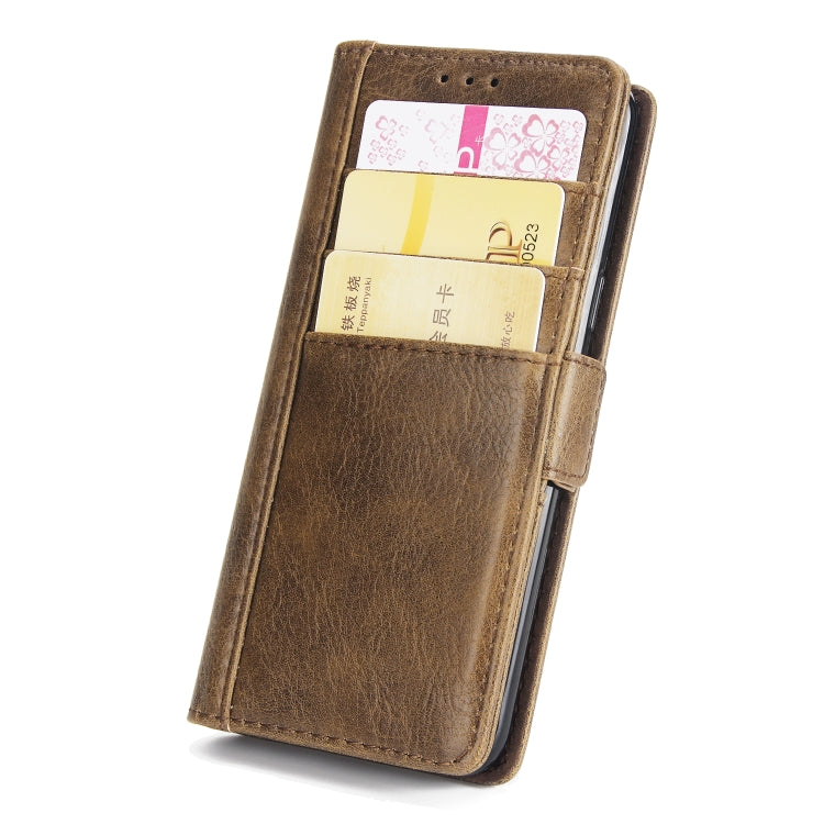For Galaxy Note8 External Three Card Slots Leather Texture Horizontal Flip TPU + PU Case, with Card Slots & Holder & Wallet