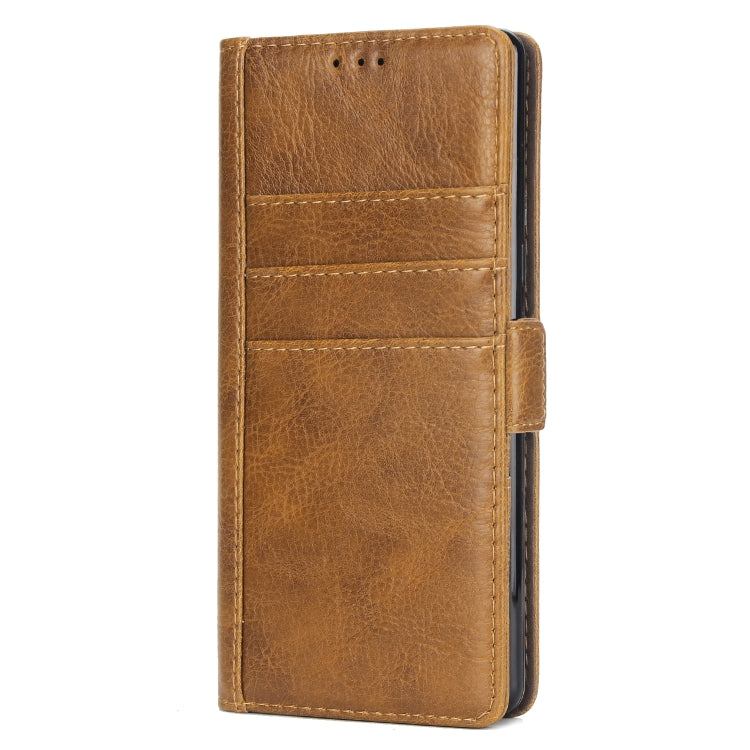 For Galaxy Note8 External Three Card Slots Leather Texture Horizontal Flip TPU + PU Case, with Card Slots & Holder & Wallet
