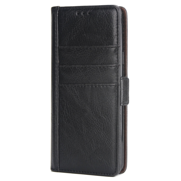 For Galaxy S9+ External Three Card Slots Leather Texture Horizontal Flip TPU + PU Case, with Card Slots & Holder & Wallet