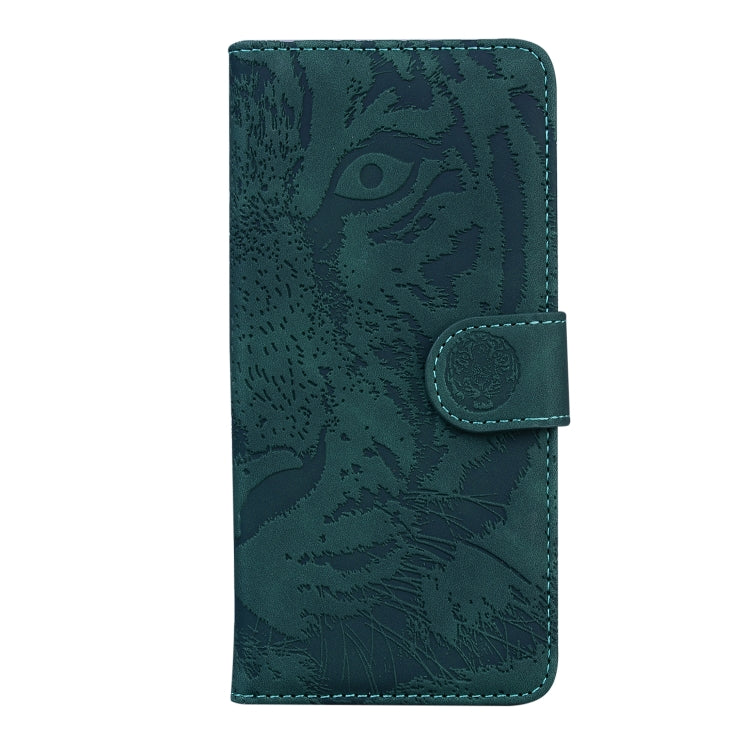 For OPPO Realme C35 Tiger Embossing Pattern Leather Phone Case