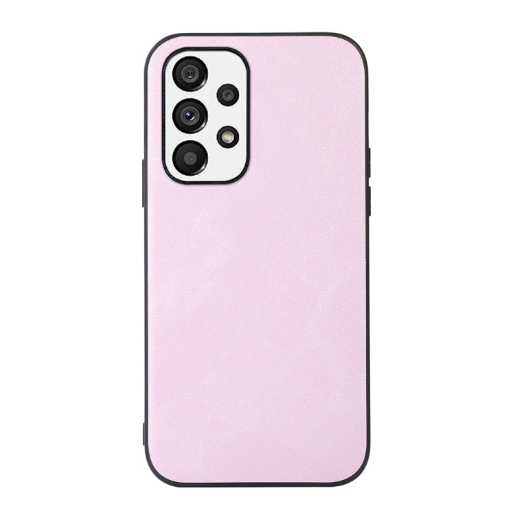 For Samsung Galaxy A33 5G Cowhide Texture PU Phone Case