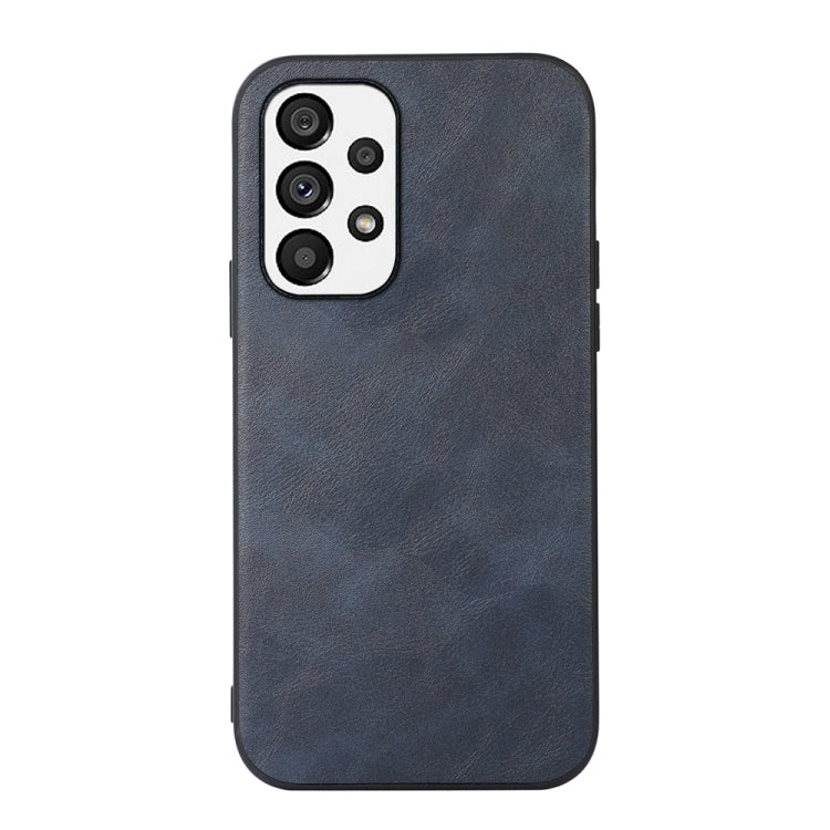 For Samsung Galaxy A33 5G Cowhide Texture PU Phone Case